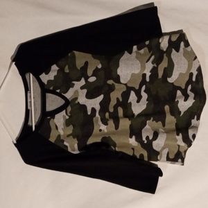 Absolutely famous camouflage top